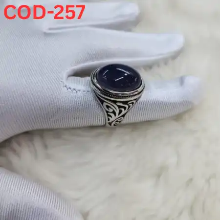 turkis তুর্কি রত্ন পাথর কালার চেঞ্জিং আংটি COD-257